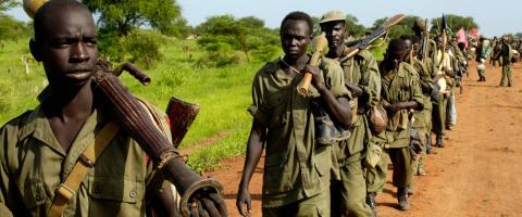  South Sudan a war zone
