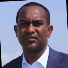 Abdalle Ahmed Mumin, a journalist and the current secretary-general of the Somali Journalists Syndicate 